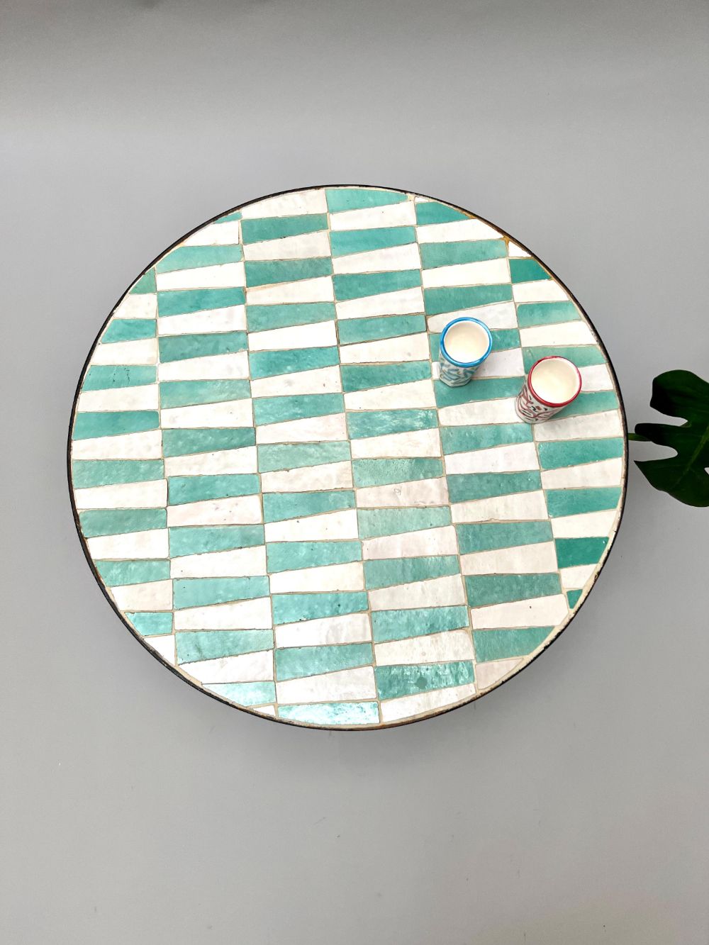 Zellige Round Coffee Table