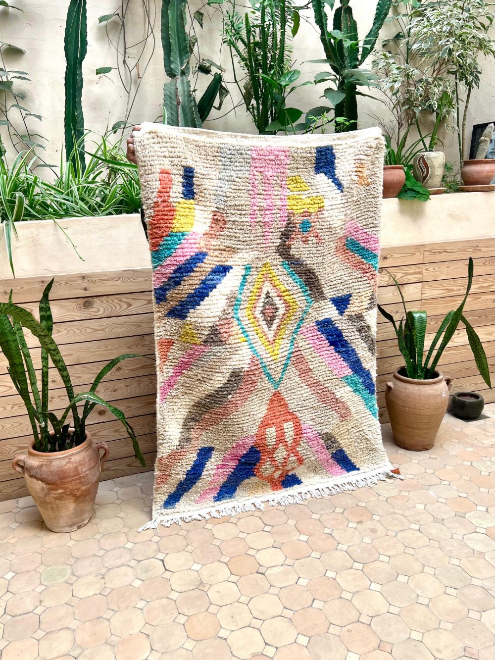 Marokkolainen Boujaad matto 145x100cm