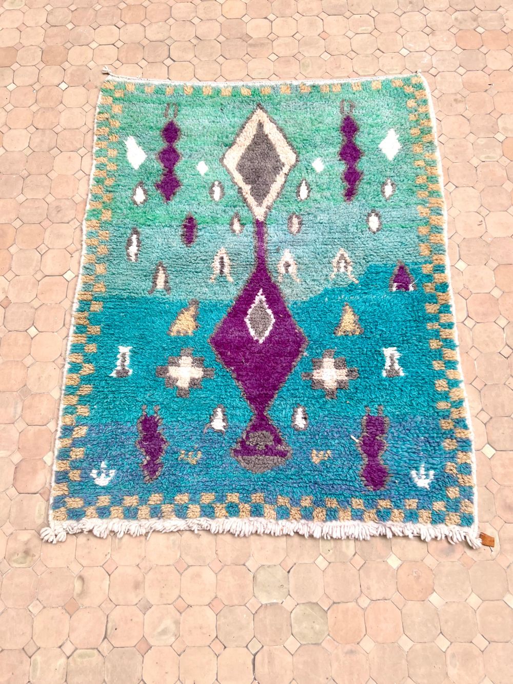 Moroccan Boujaad Rug 155x120cm