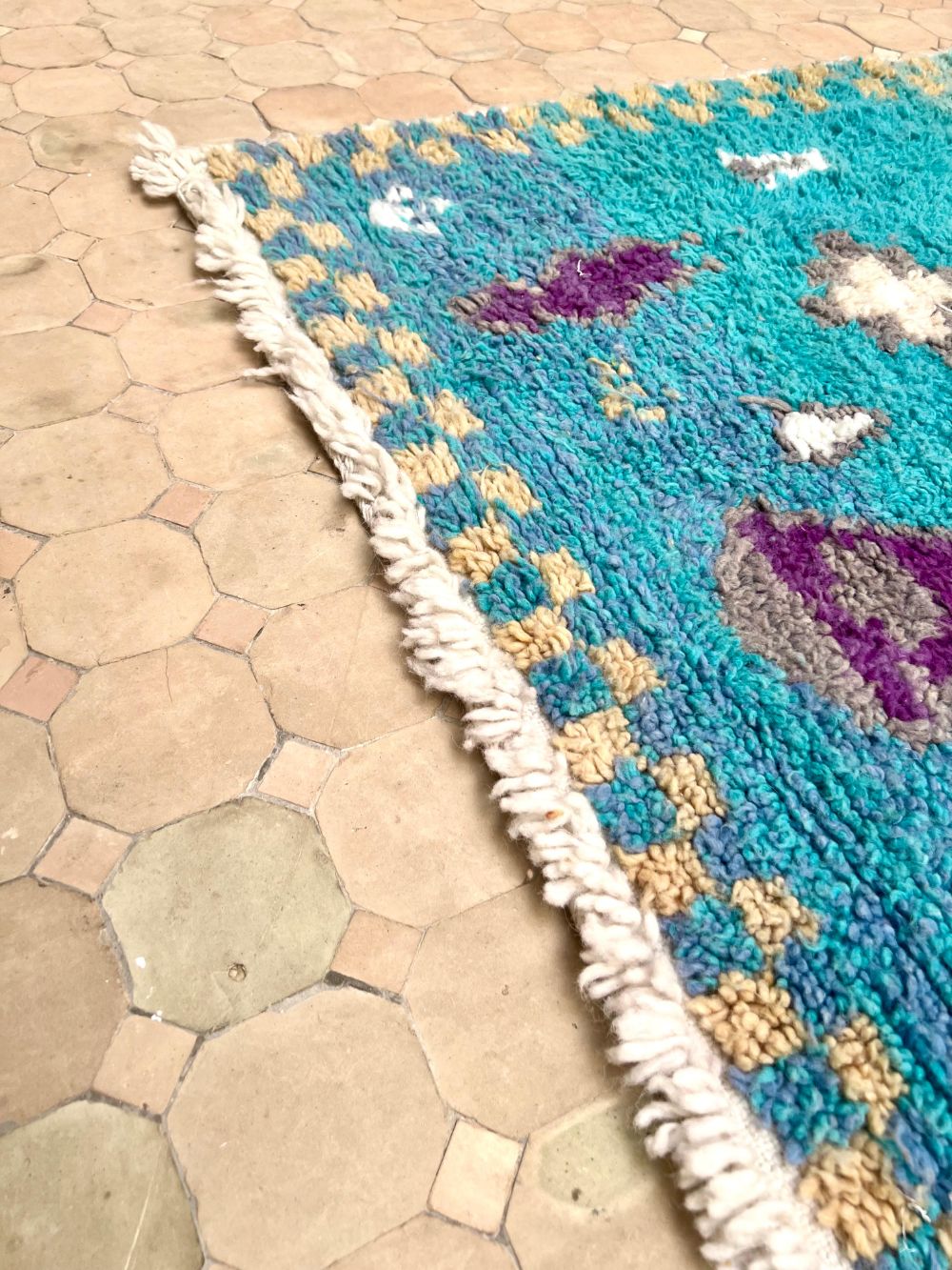 Marokkolainen Boujaad matto 155x120cm