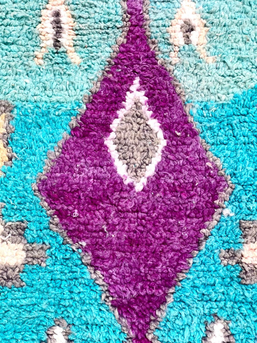 Marokkolainen Boujaad matto 155x120cm