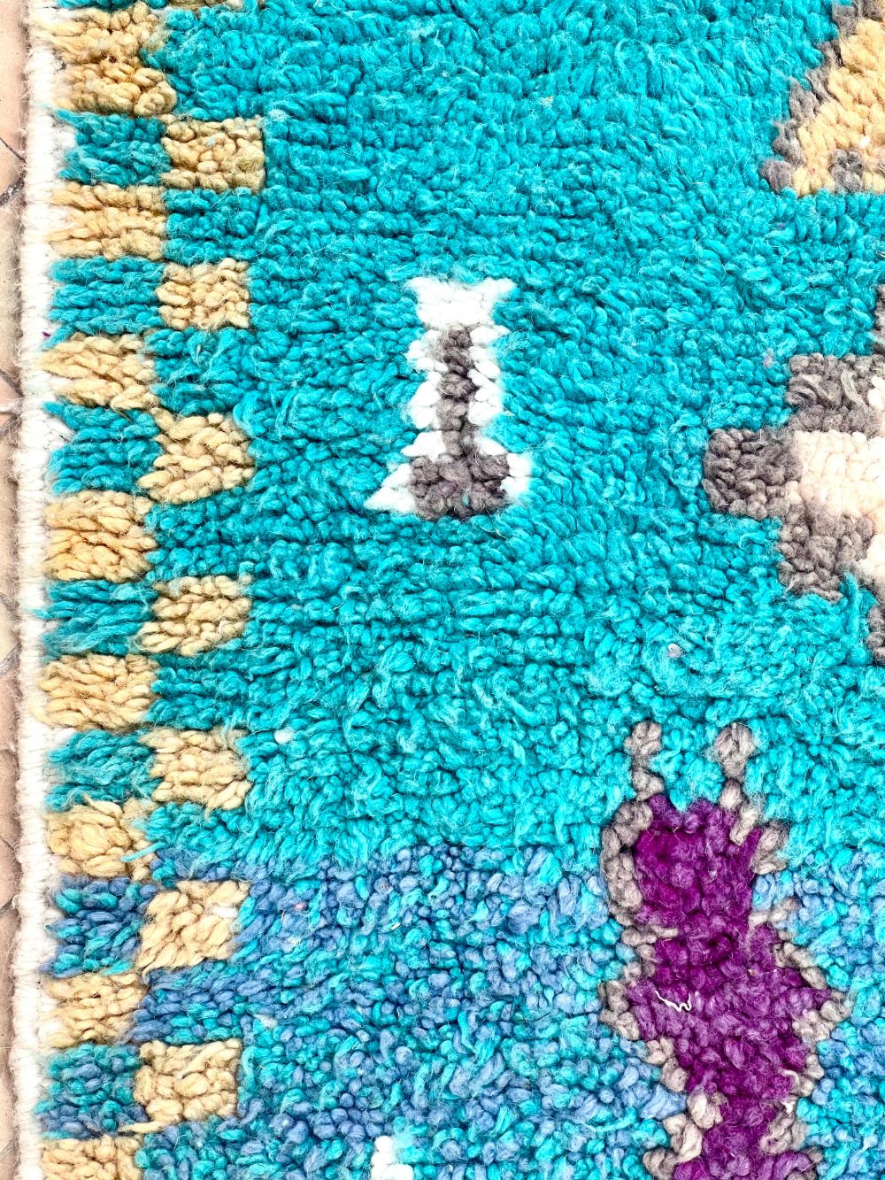 Marokkolainen Boujaad matto 155x120cm