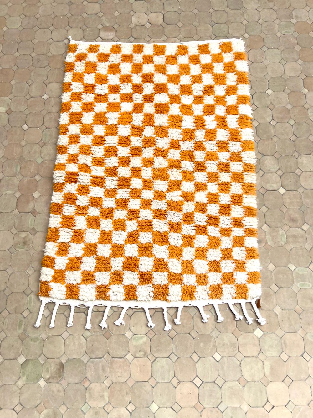 Moroccan Checkered Rug 150x105cm