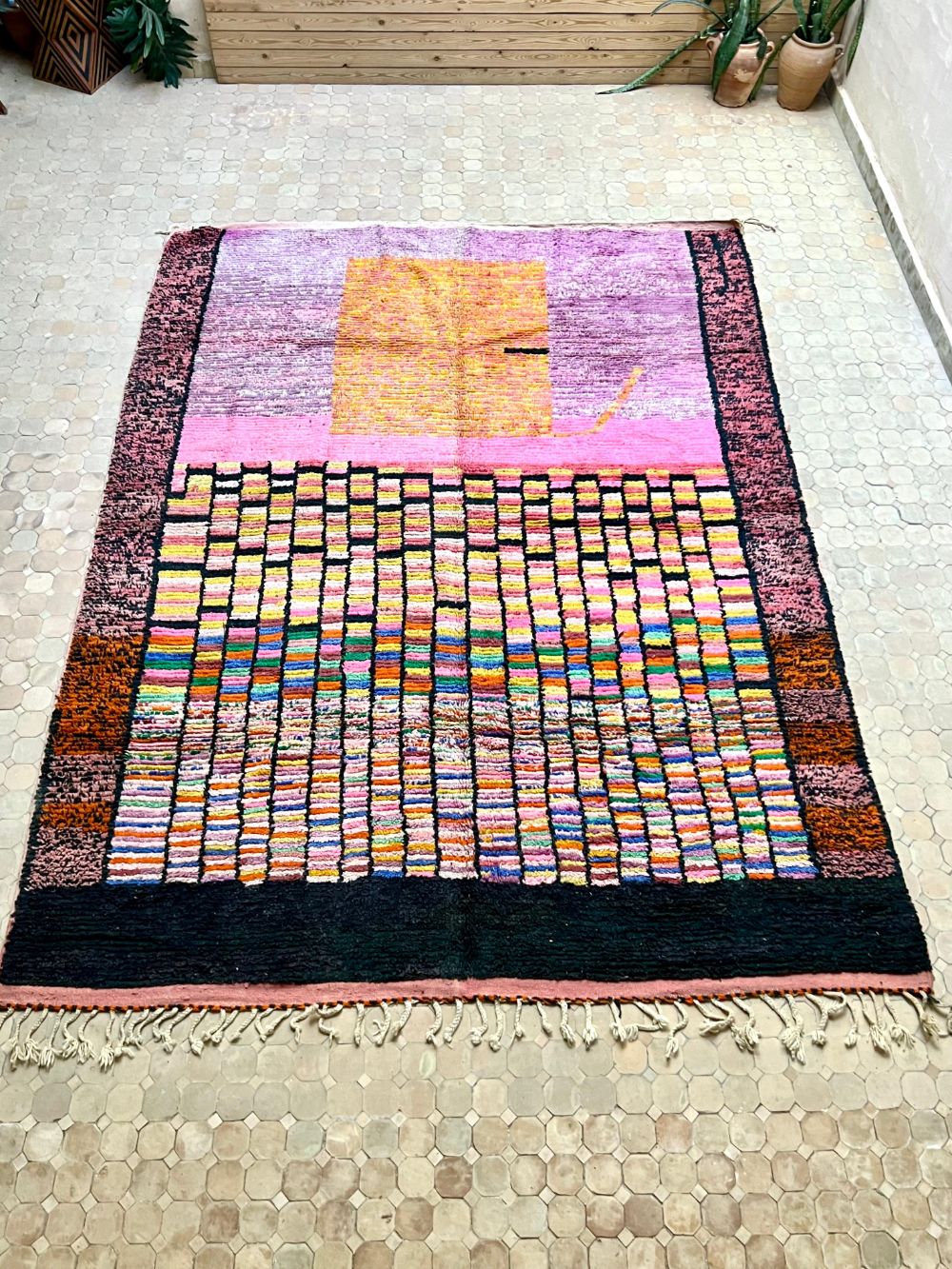 Moroccan Boujaad Rug 360x265cm