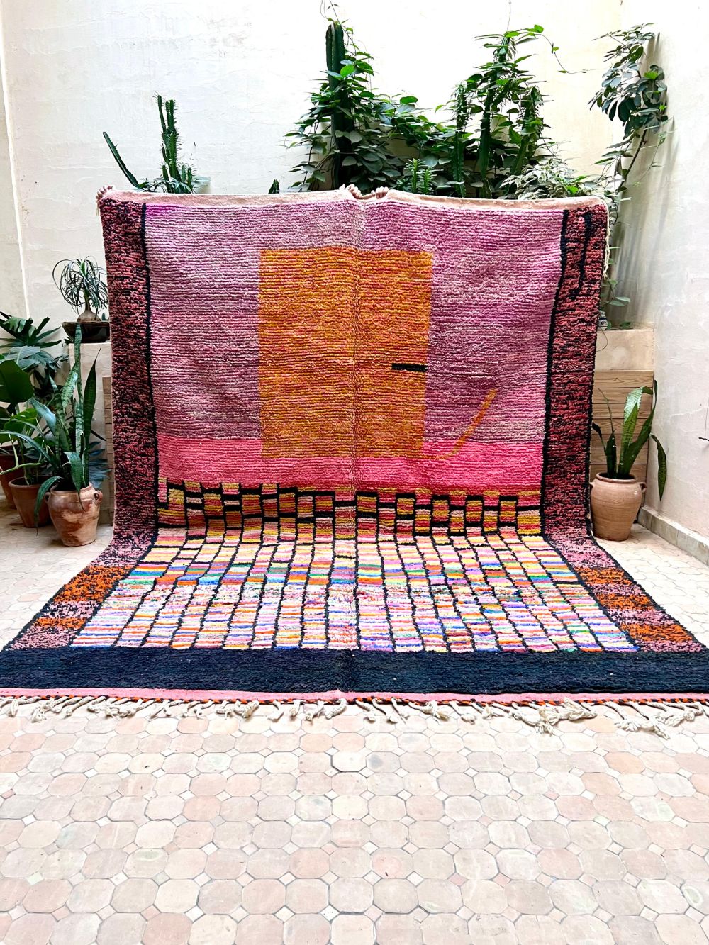 Moroccan Boujaad Rug 360x265cm