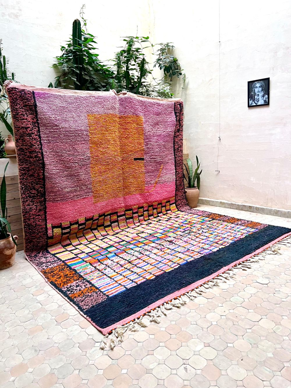 Marokkolainen Boujaad matto 360x265cm