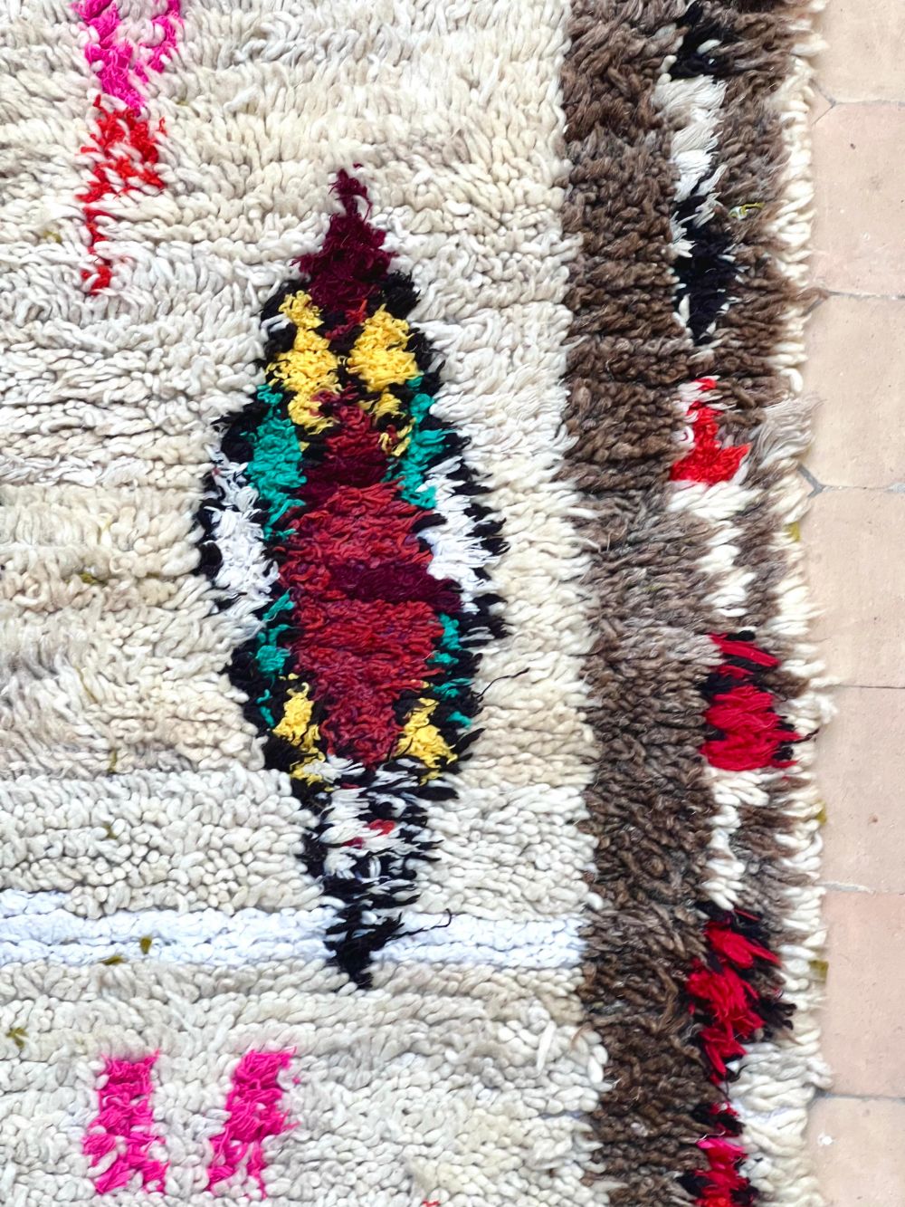 Marokkolainen vintage Azilal käytävämatto 310x105cm