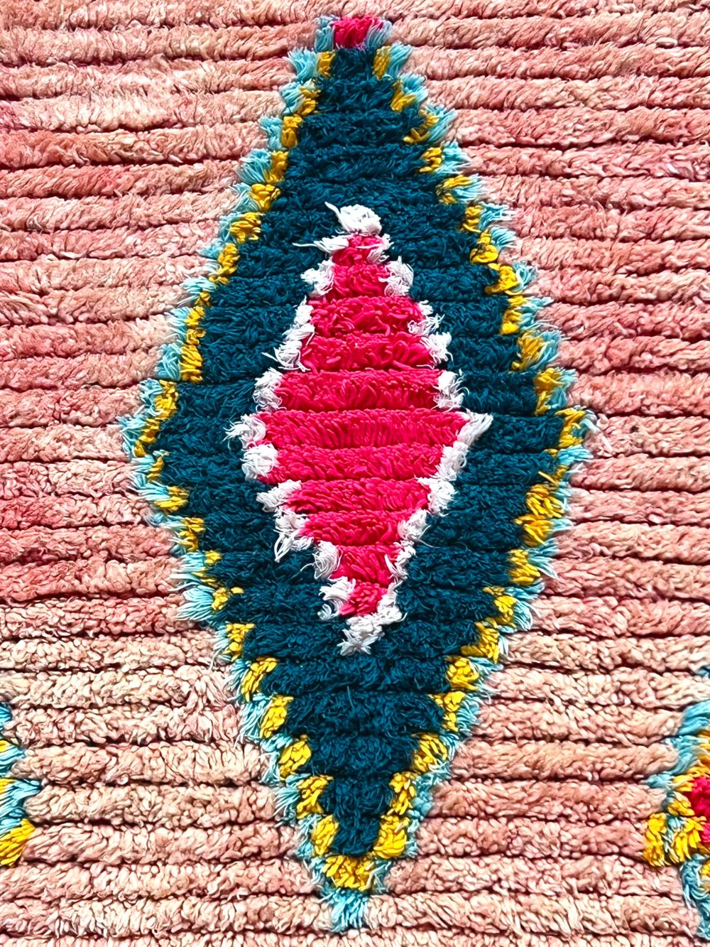 Moroccan Vintage Boujaad runner Rug 275x100cm