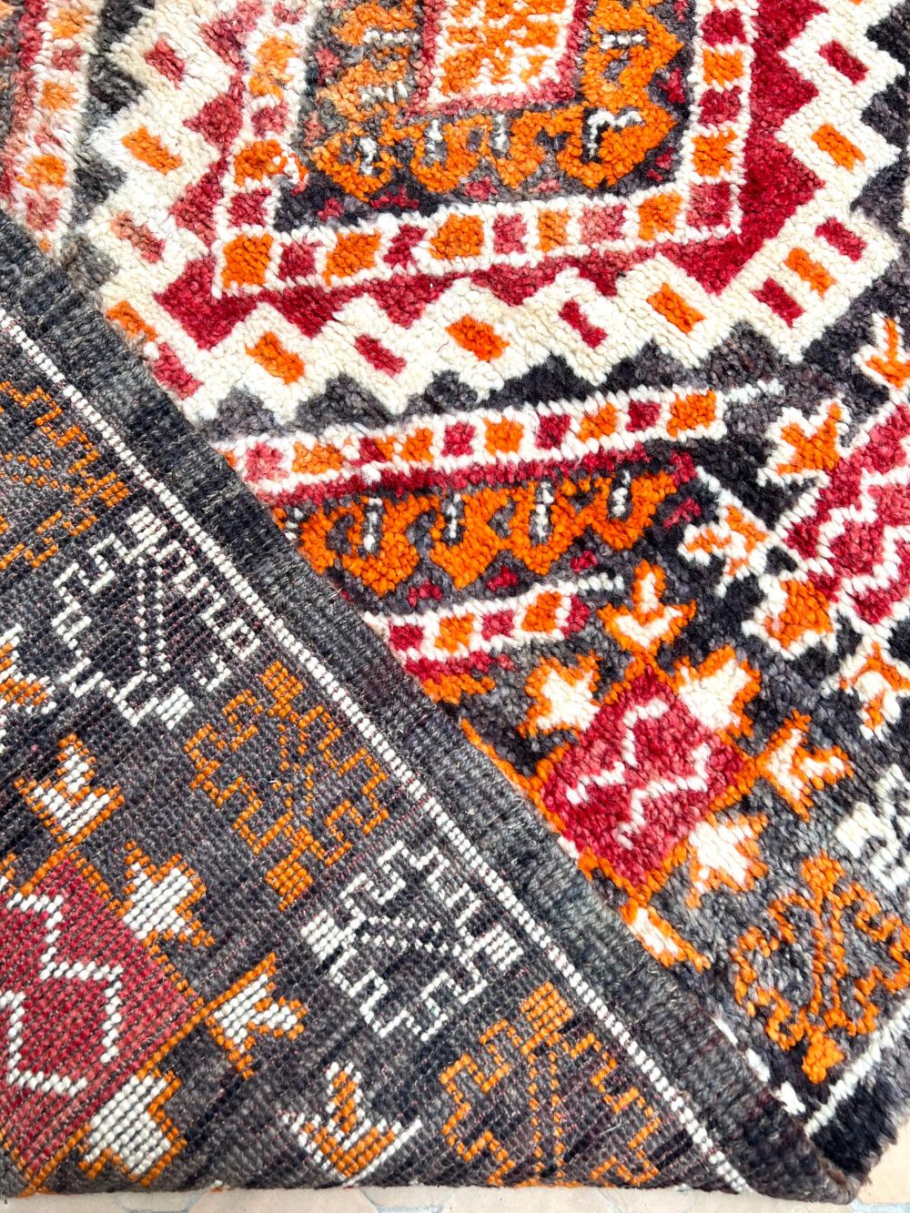 Moroccan Vintage Beni M'Guild Rug 330x185cm