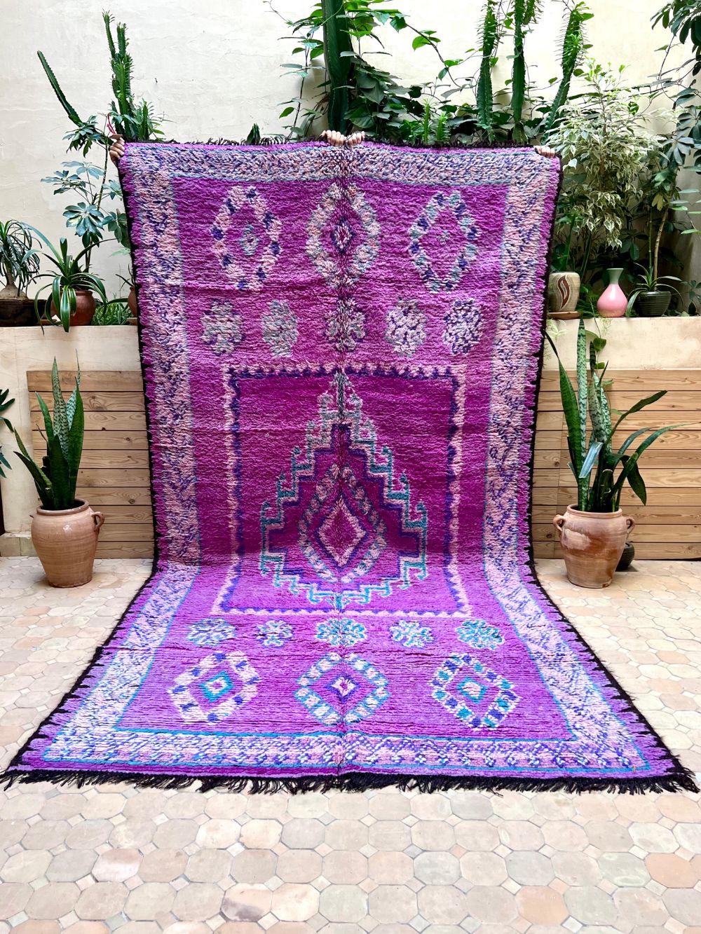 Moroccan Vintage Boujaad Rug 330x170cm
