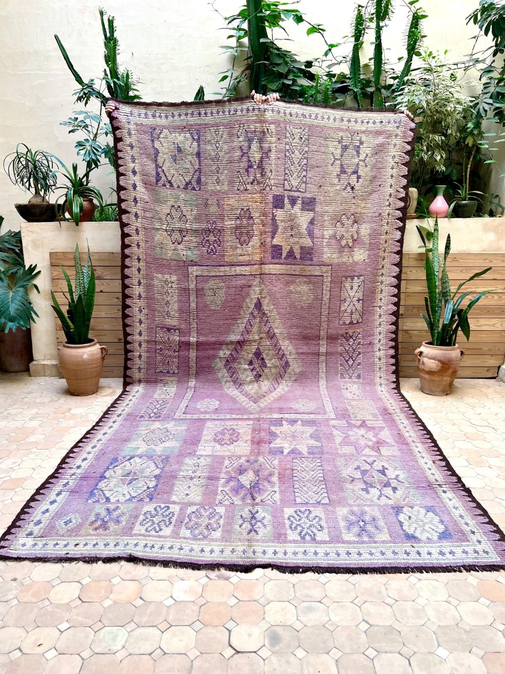 Moroccan Vintage Boujaad Rug 350x175cm