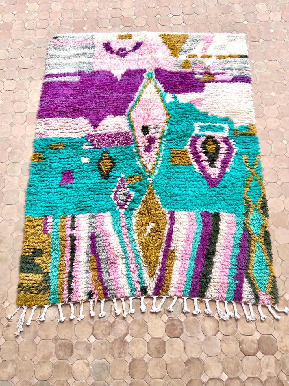 Moroccan Smash Rug 195x155cm