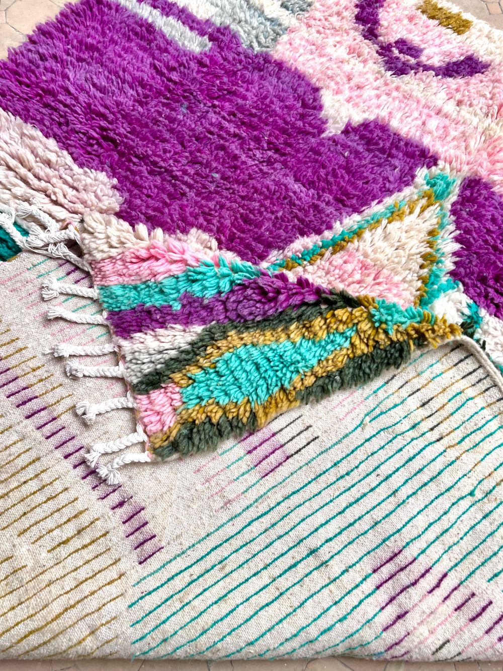 Moroccan Smash Rug 195x155cm