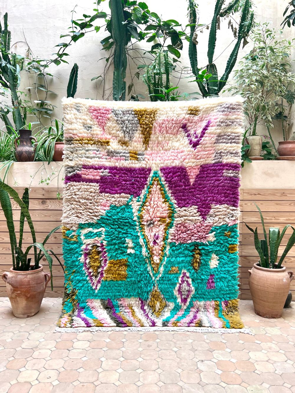 Moroccan Smash Rug 165x120cm