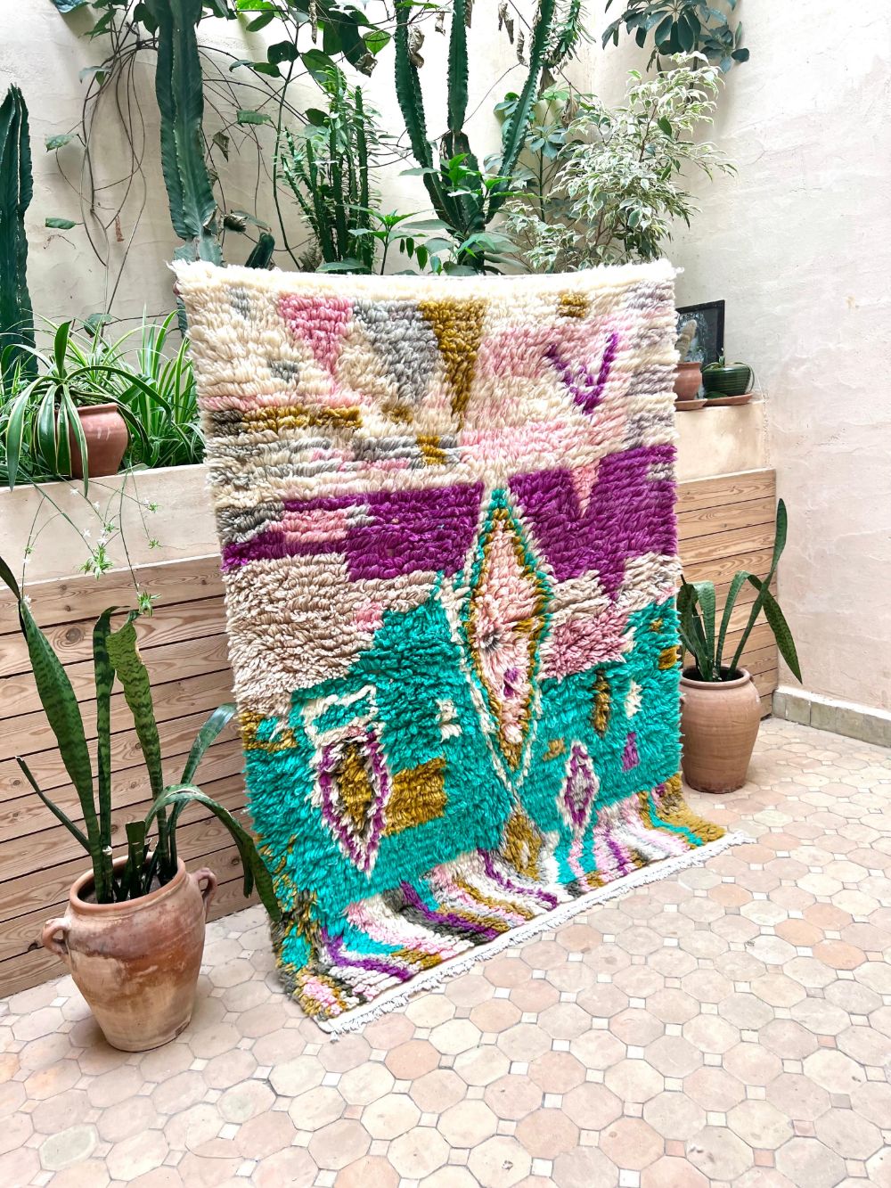 Moroccan Smash Rug 165x120cm
