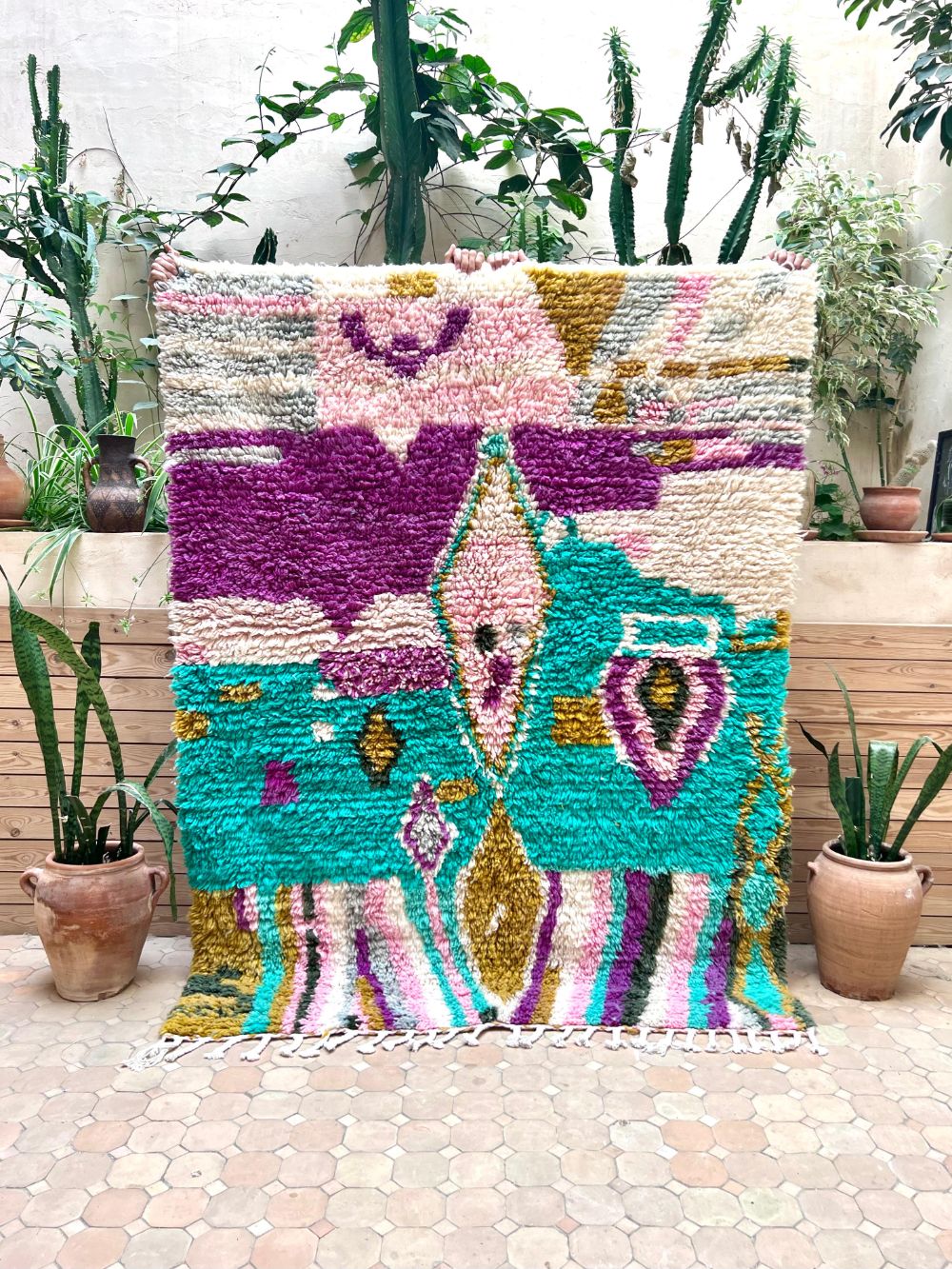 Moroccan Smash Rug 195x155cm