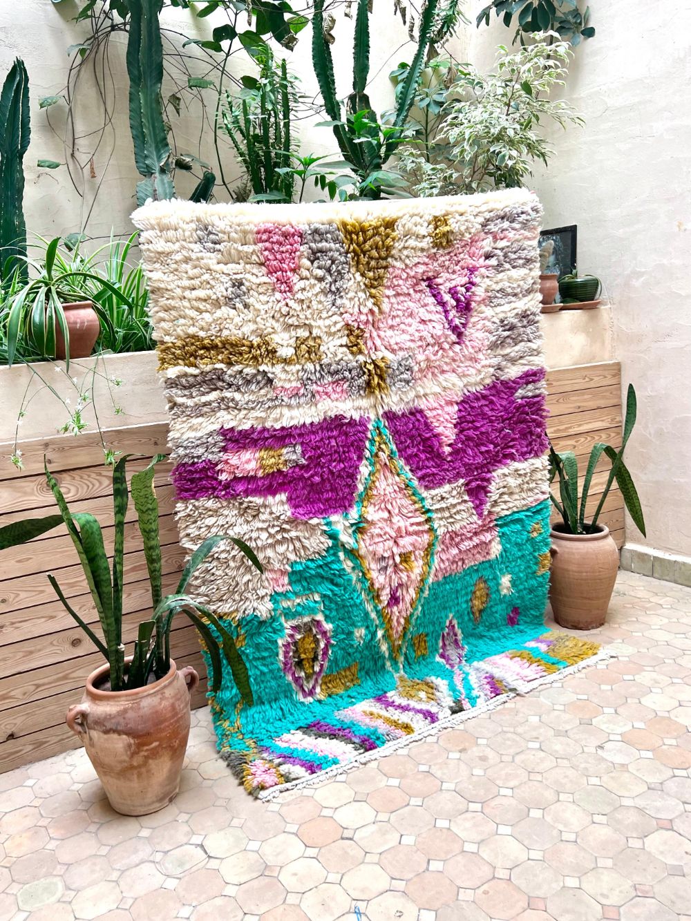 Moroccan Smash Rug 180x125cm