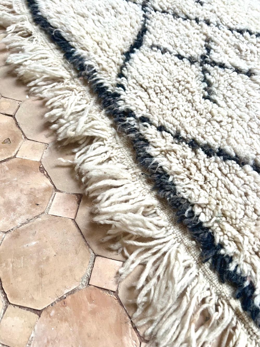 Marokkolainen vintage Azilal käytävämatto 285x100cm