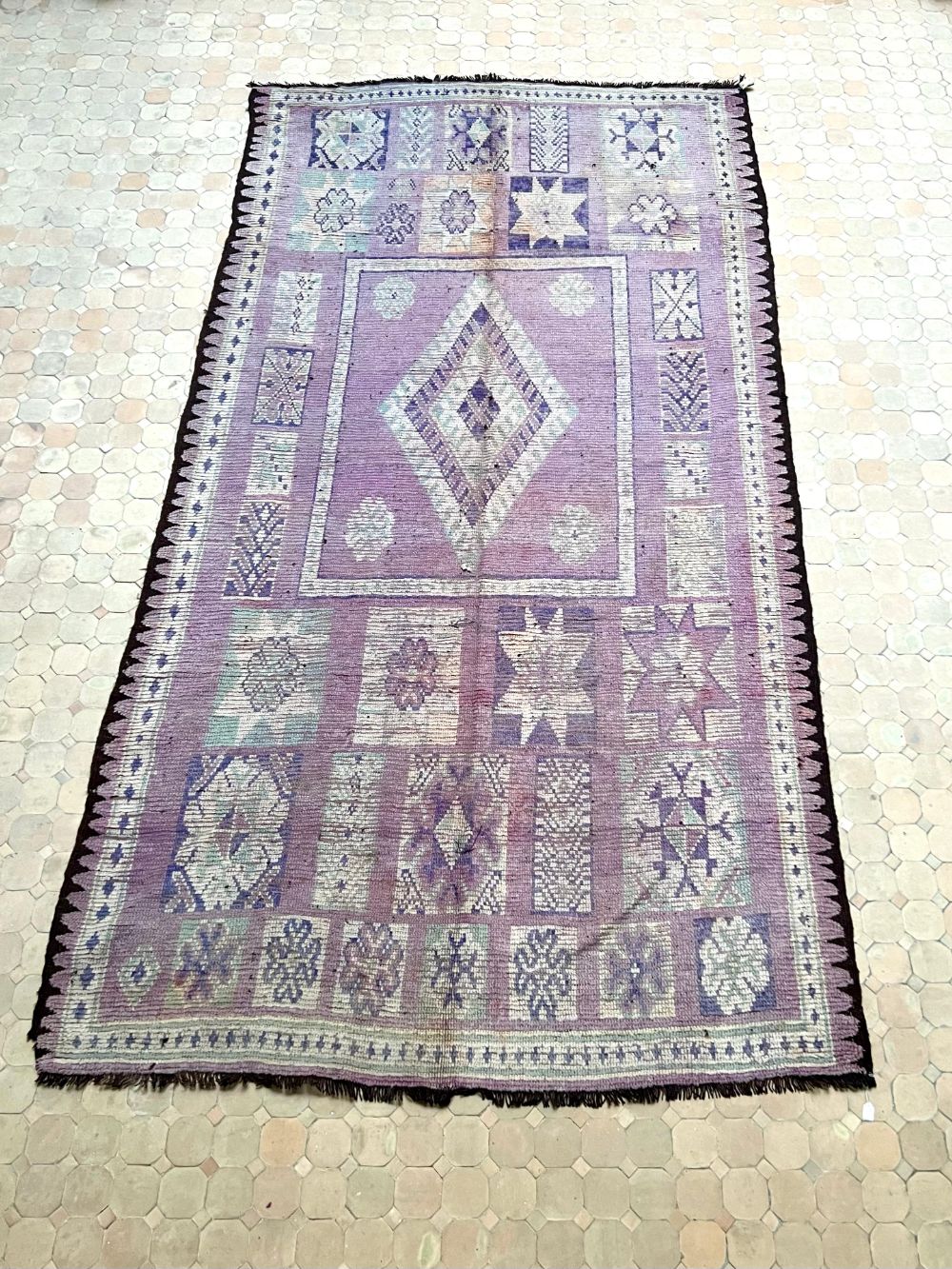 Moroccan Vintage Boujaad Rug 350x175cm
