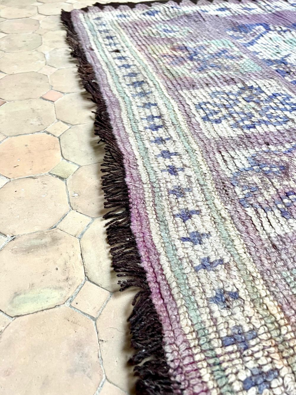 Moroccan Vintage Boujaad Rug 350x175cm