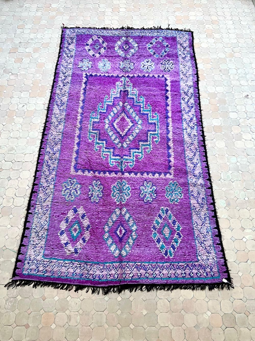 Moroccan Vintage Boujaad Rug 330x170cm
