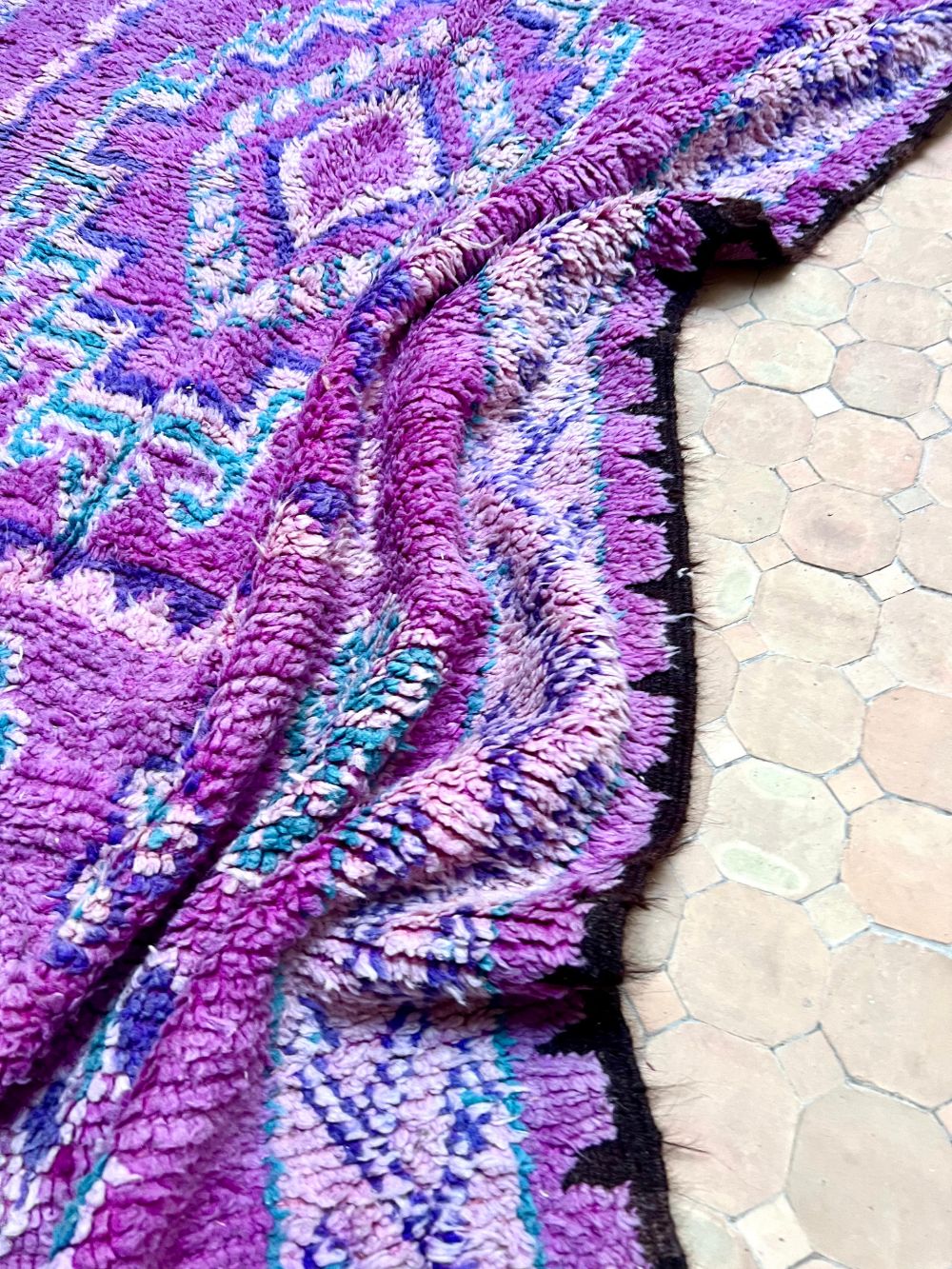 Moroccan Vintage Boujaad Rug 330x170cm