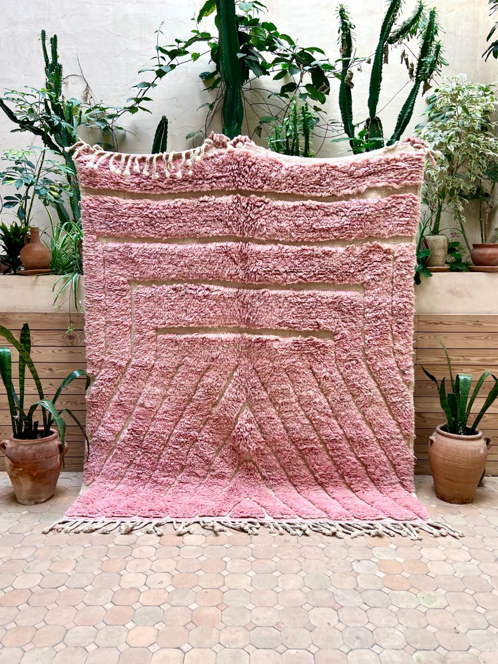 Moroccan Hattara Rug 195x165cm