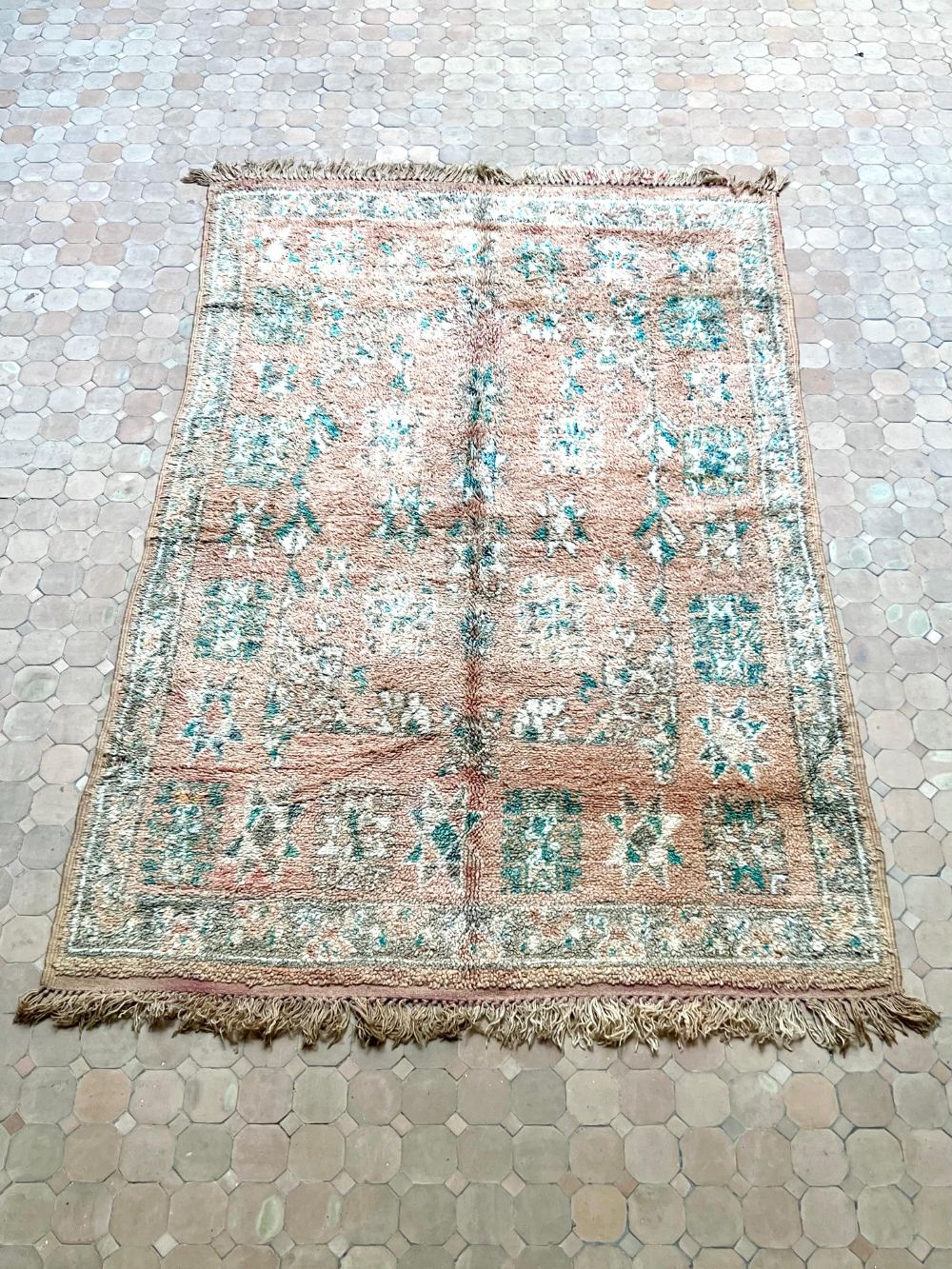 Marokkolainen vintage Boujaad matto 255x165cm