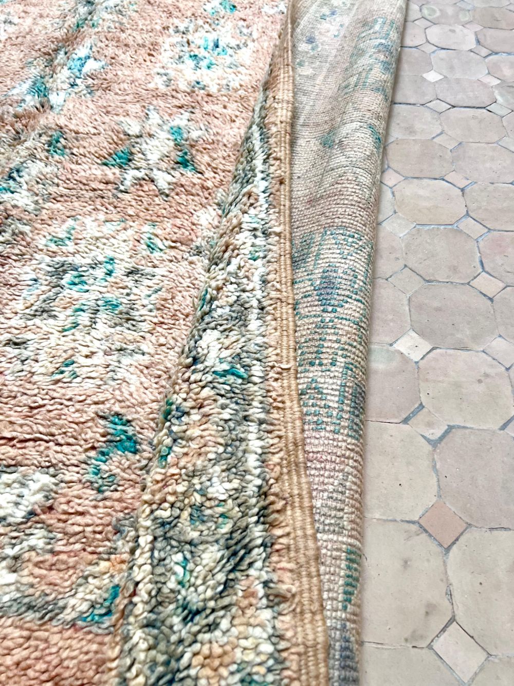 Marokkolainen vintage Boujaad matto 255x165cm