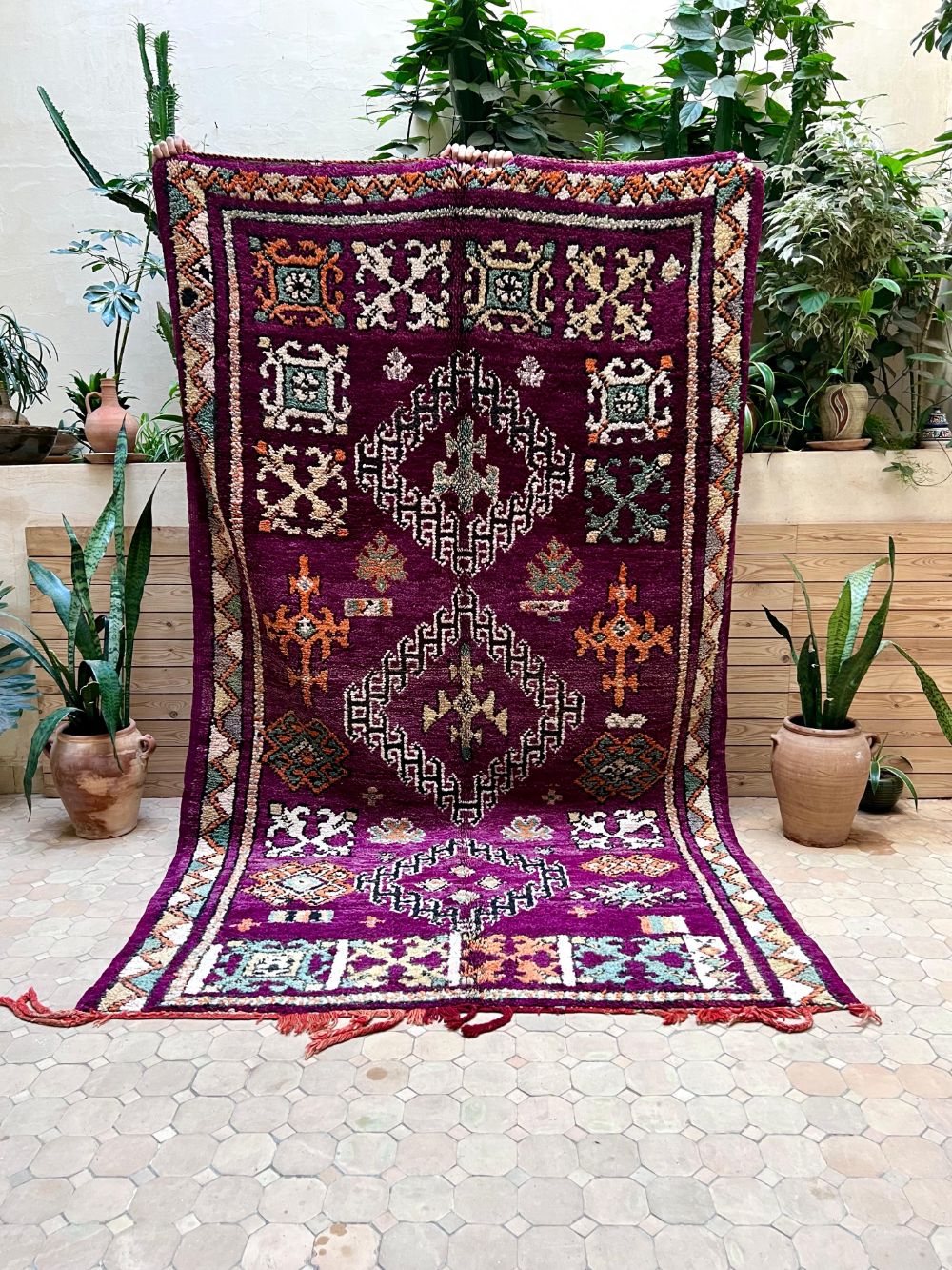 Moroccan Vintage Boujaad Rug 280x165cm