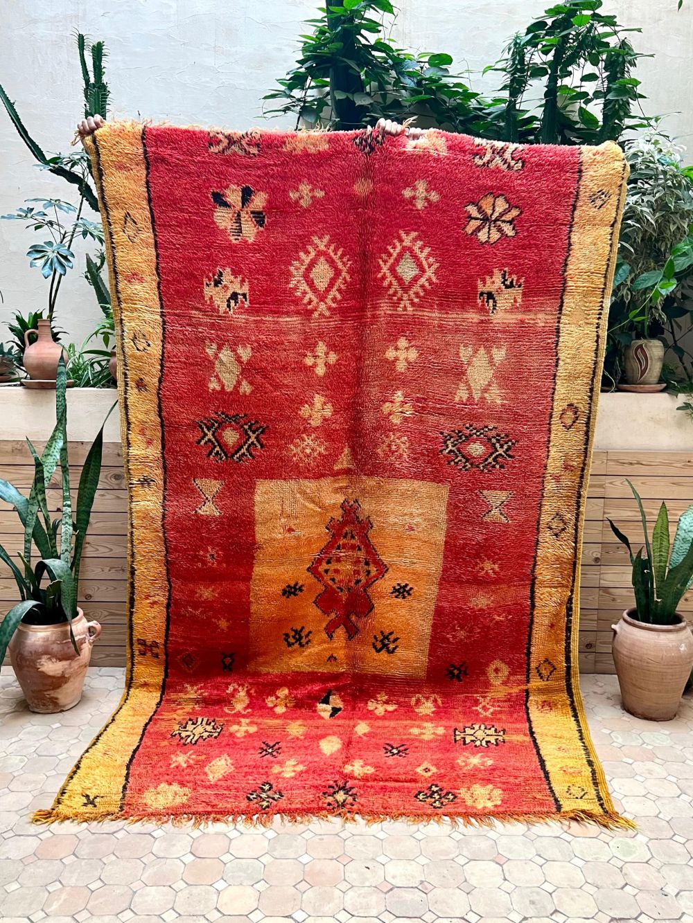 Moroccan Vintage Boujaad Rug 265x165cm