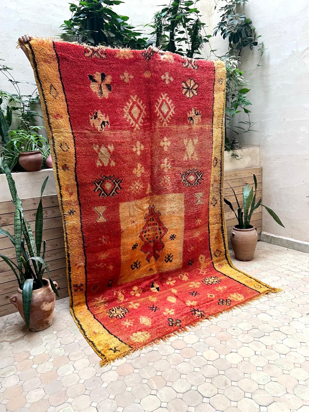 Moroccan Vintage Boujaad Rug 265x165cm