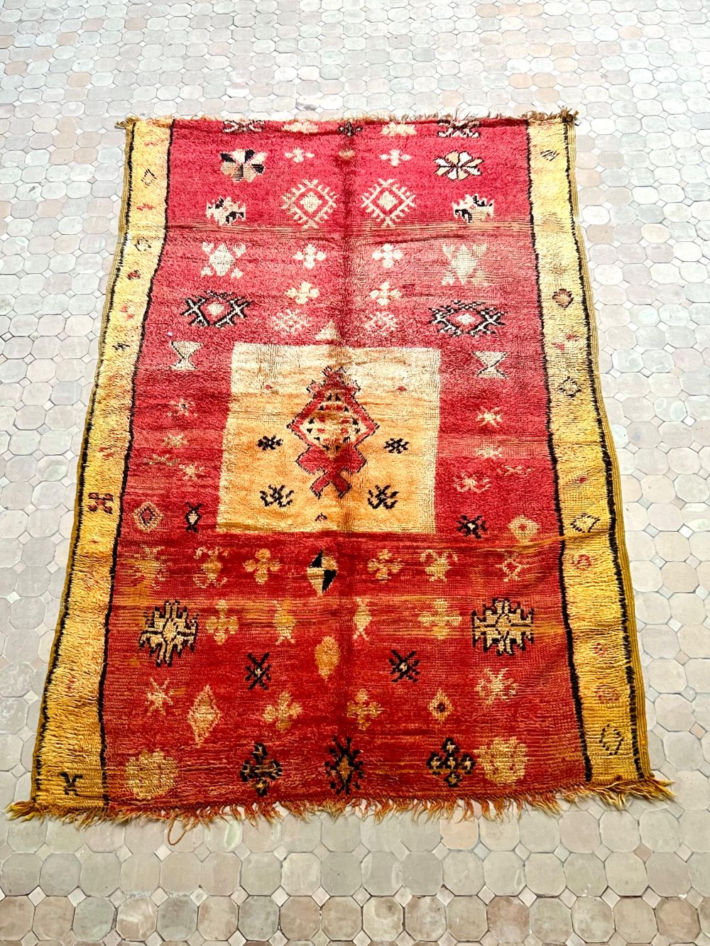 Moroccan Vintage Boujaad Rug 265x165cm