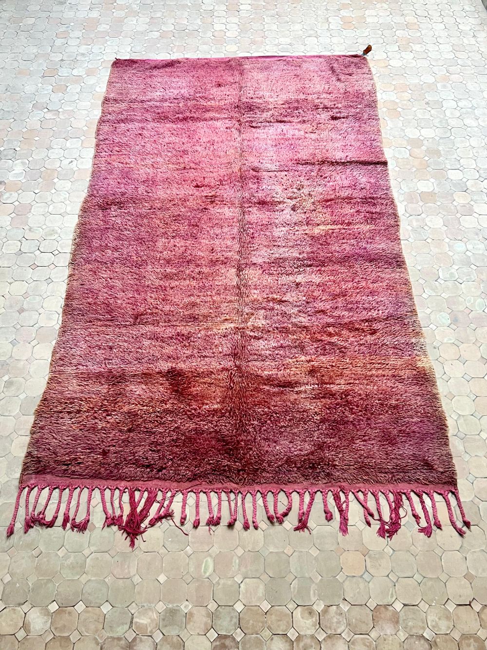 Moroccan Vintage Monochrome Rug 320x180cm