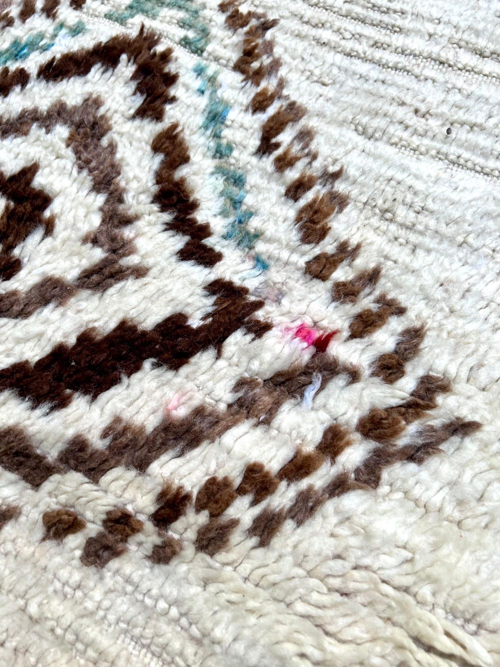 Marokkolainen vintage Azilal-matto 170x110cm