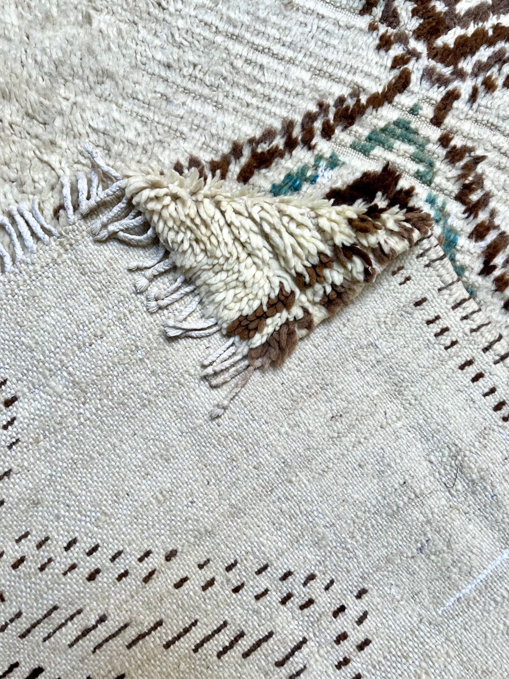 Marokkolainen vintage Azilal-matto 170x110cm