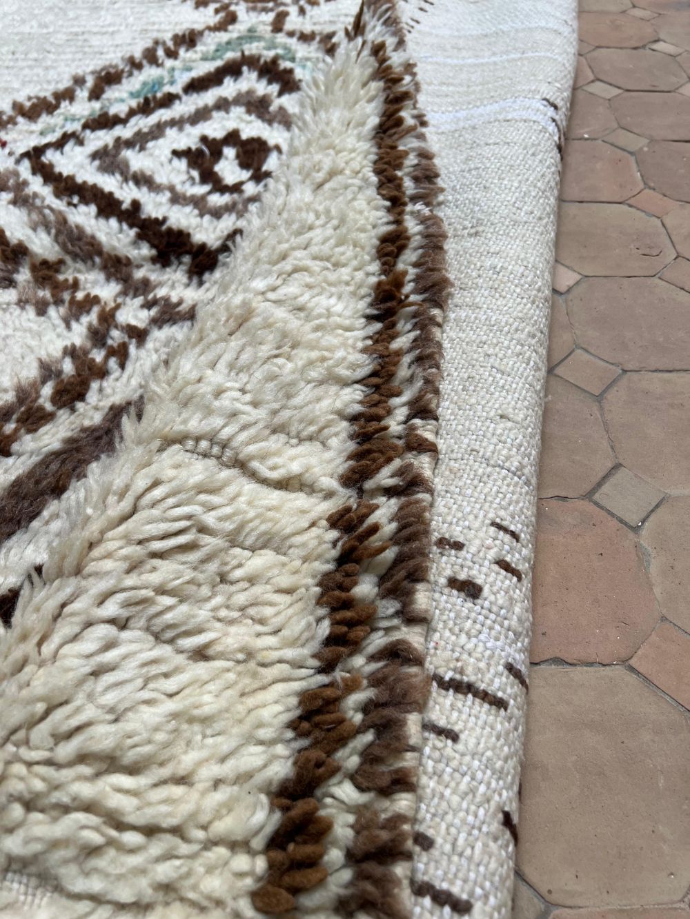 Marokkolainen vintage Azilal-matto 170x110cm