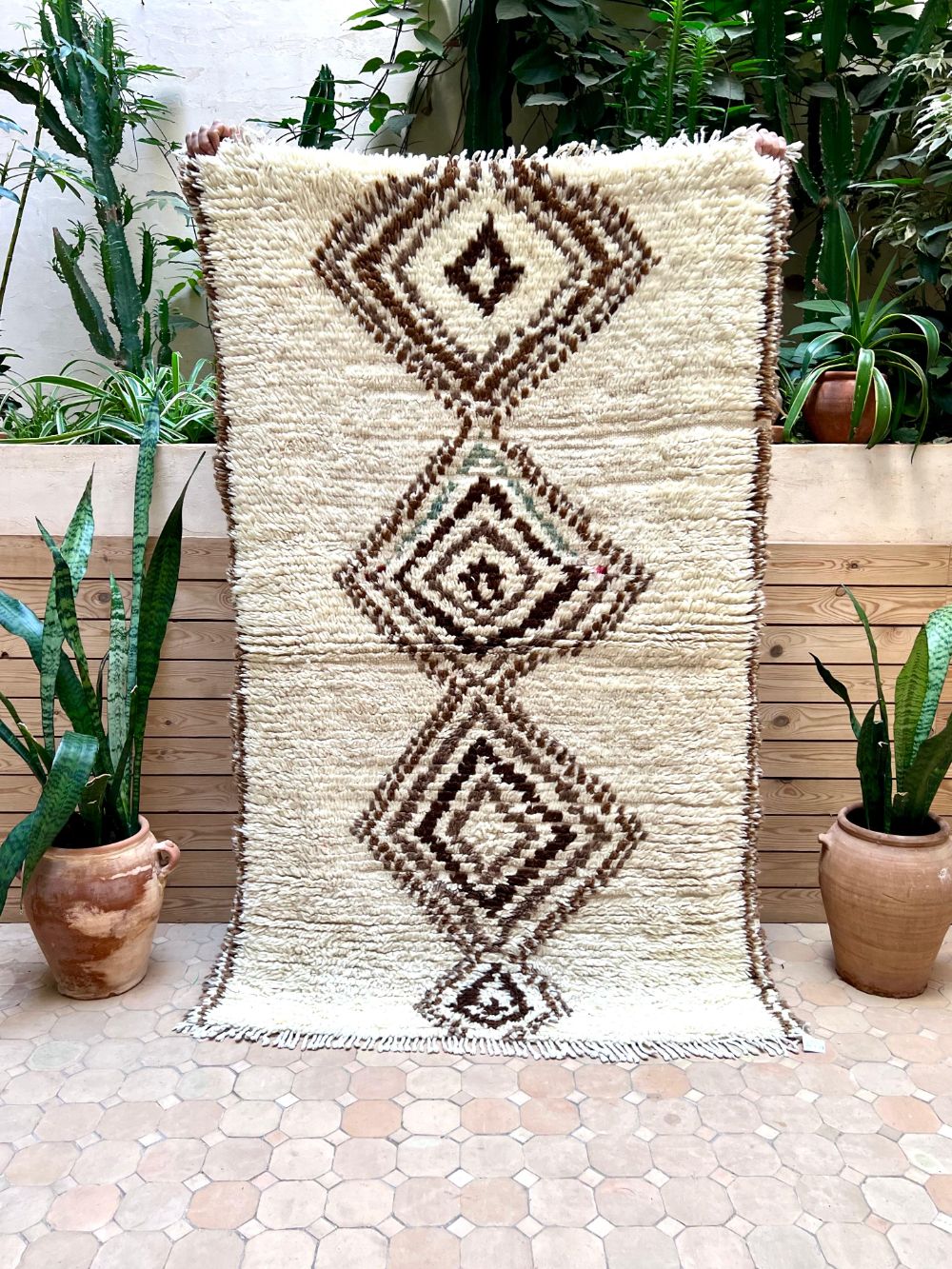 Moroccan Vintage Azilal Rug 170x110cm