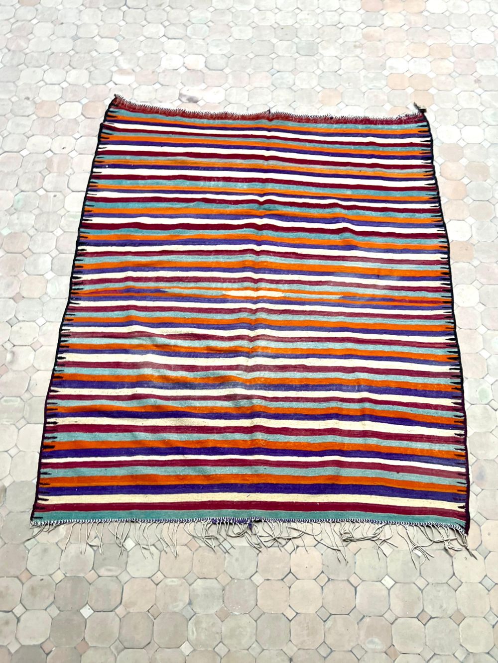 Moroccan Flatweave Rug 170x140cm