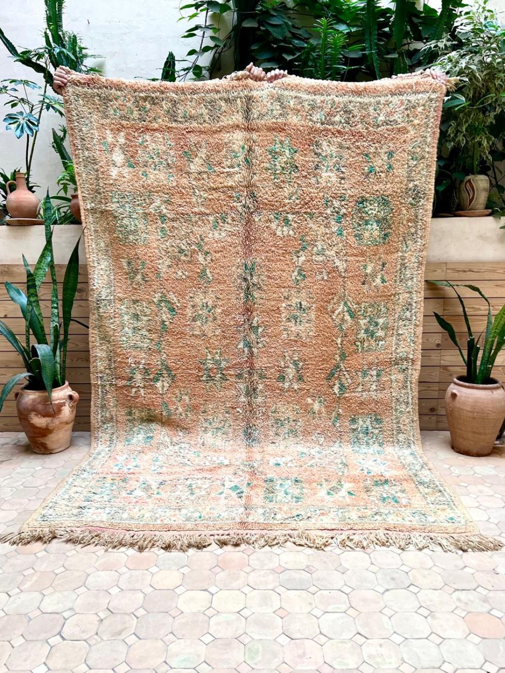 Marokkolainen vintage Boujaad matto 255x165cm
