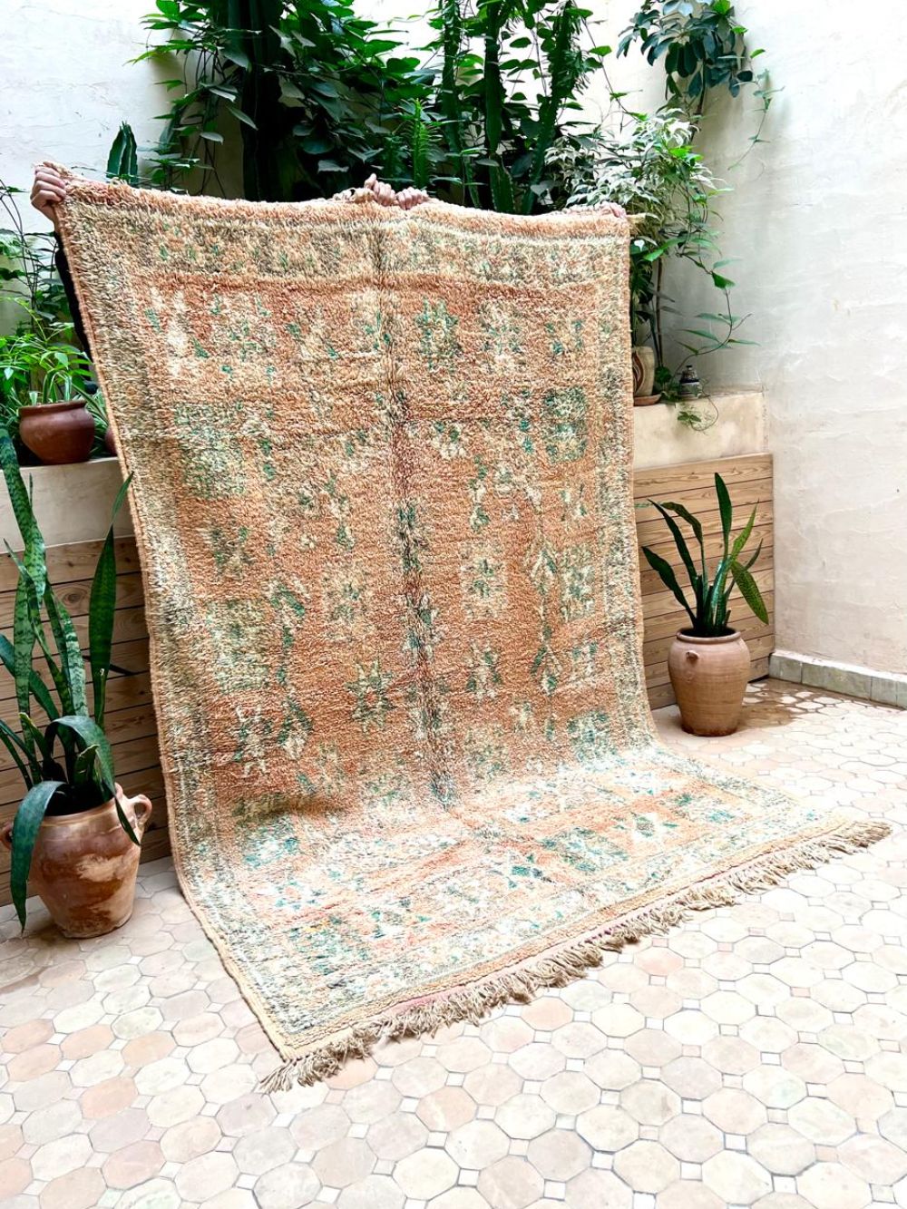 Marokkolainen vintage Boujaad matto 255x165cm