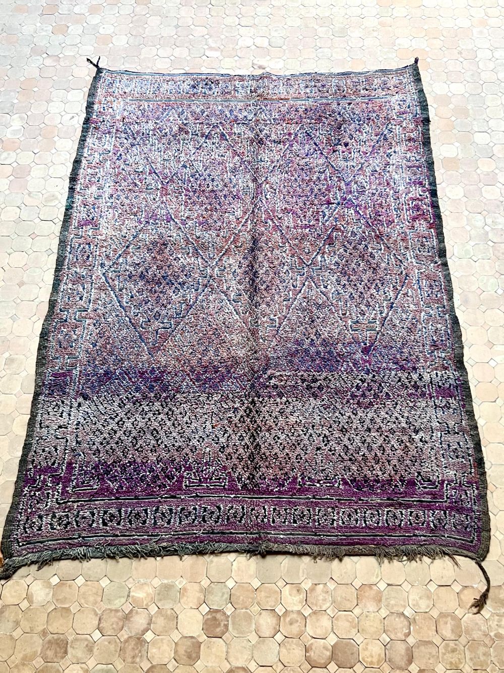 Marokkolainen vintage Zayane matto 280x195cm