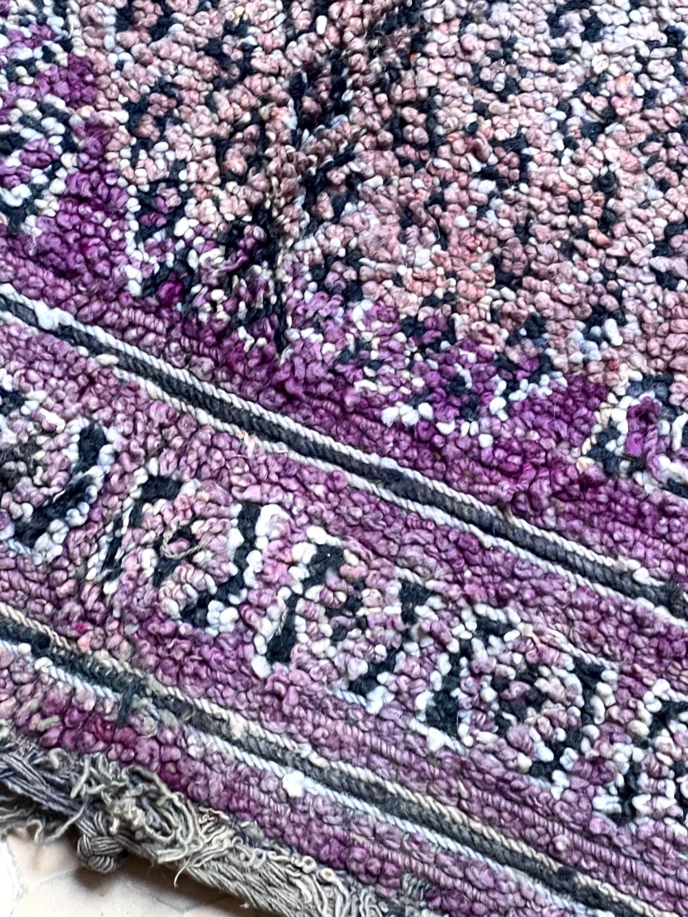 Marokkolainen vintage Zayane matto 280x195cm