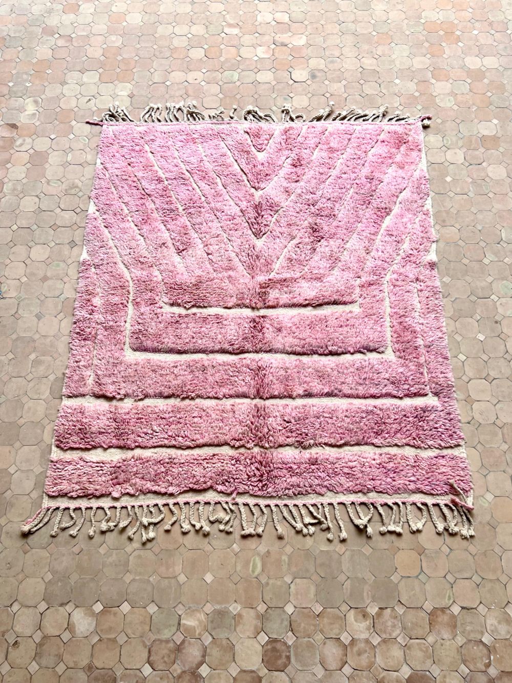 Moroccan Hattara Rug 195x165cm