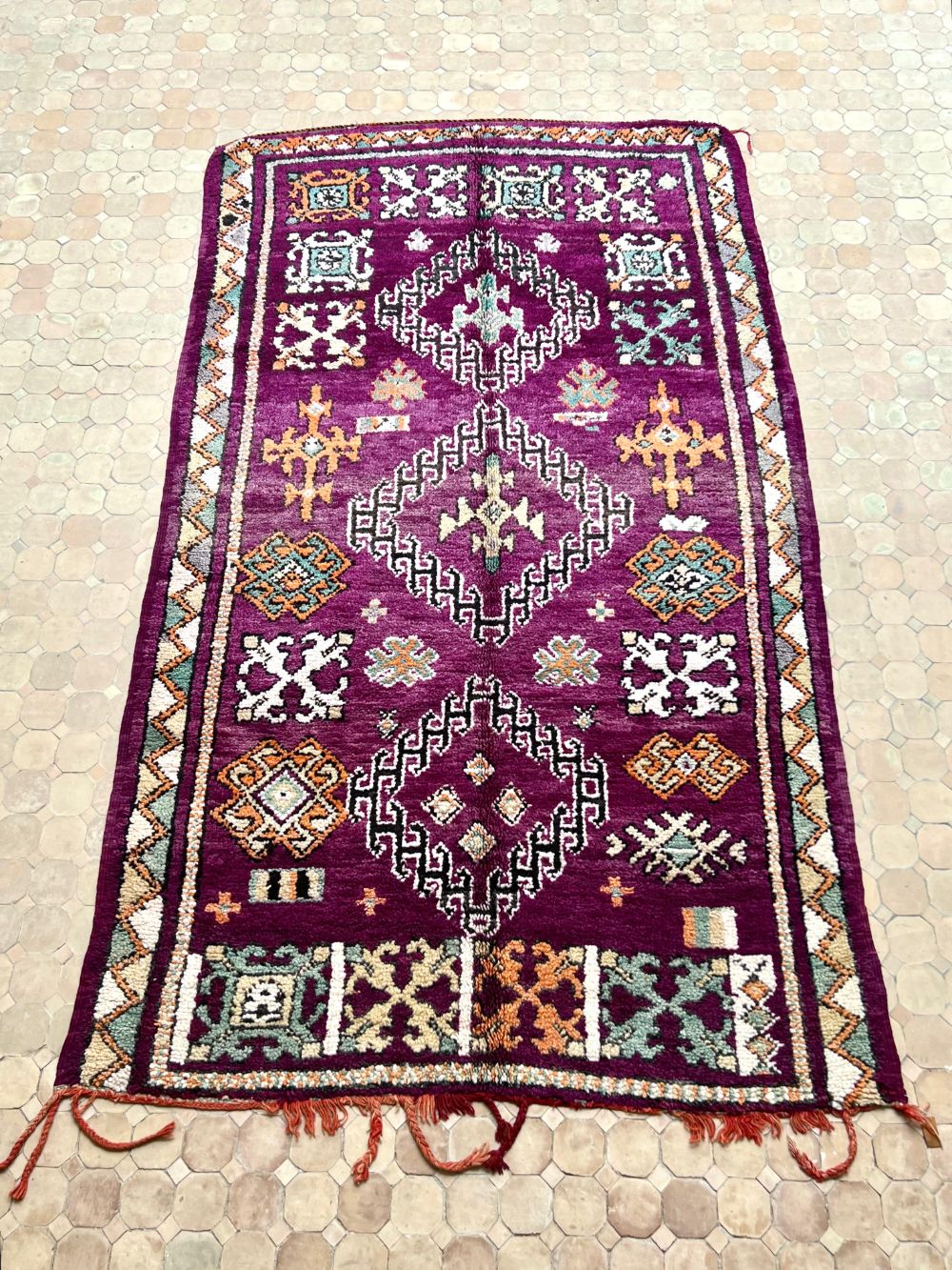 Moroccan Vintage Boujaad Rug 280x165cm