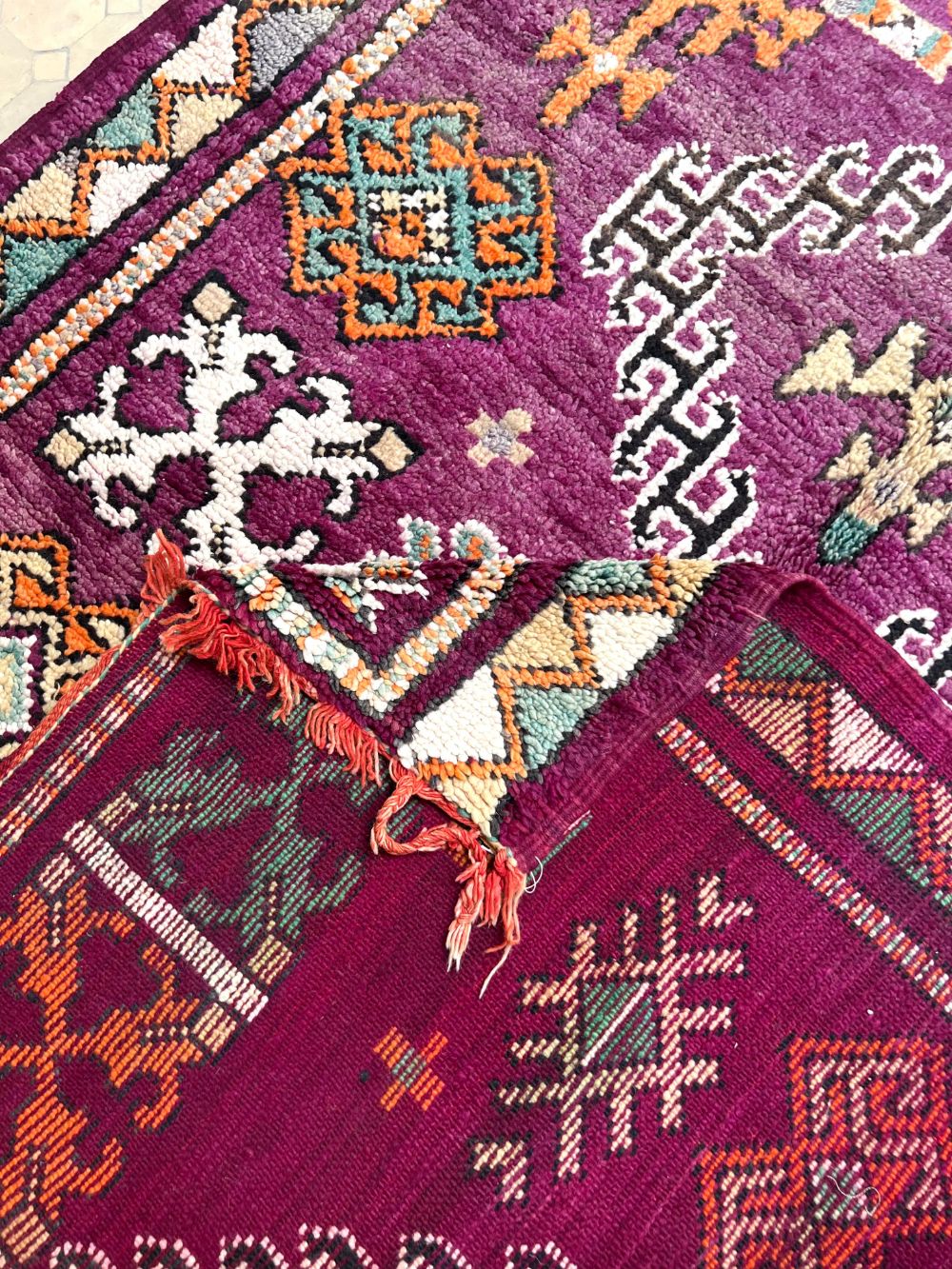 Moroccan Vintage Boujaad Rug 280x165cm