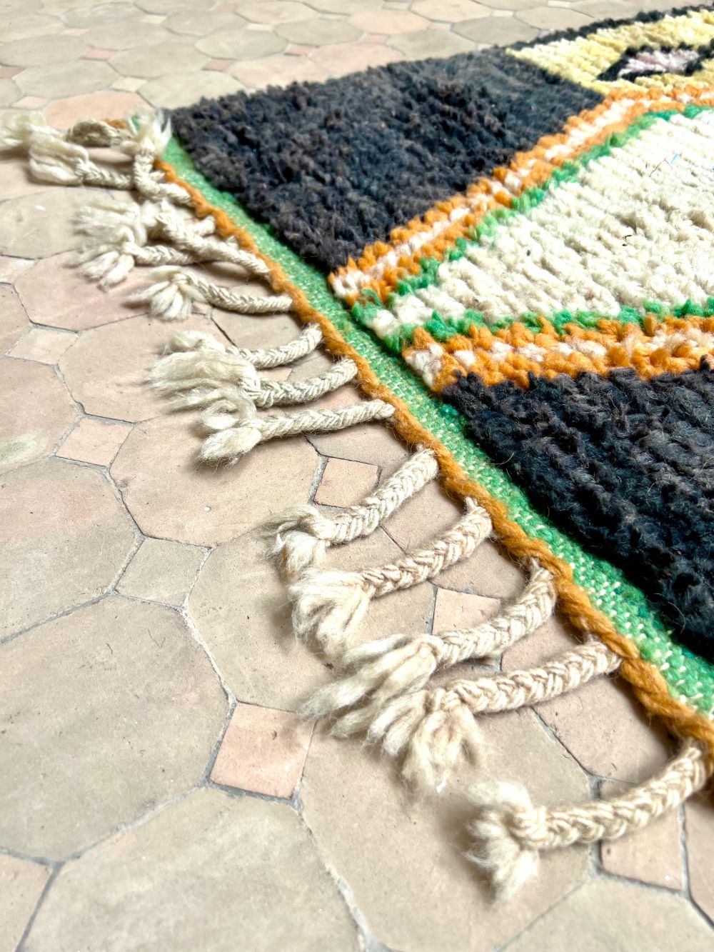 Moroccan Boujaad Runner 410x75cm