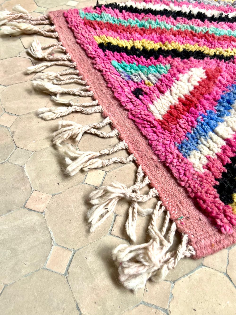 Moroccan Boujaad Runner 355x75cm