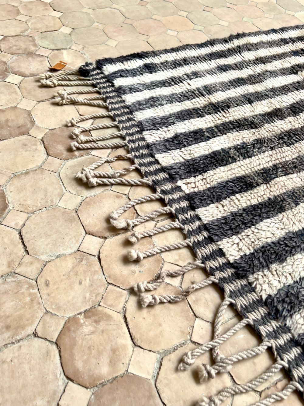 Moroccan Mrirt Runner Rug 410x95cm