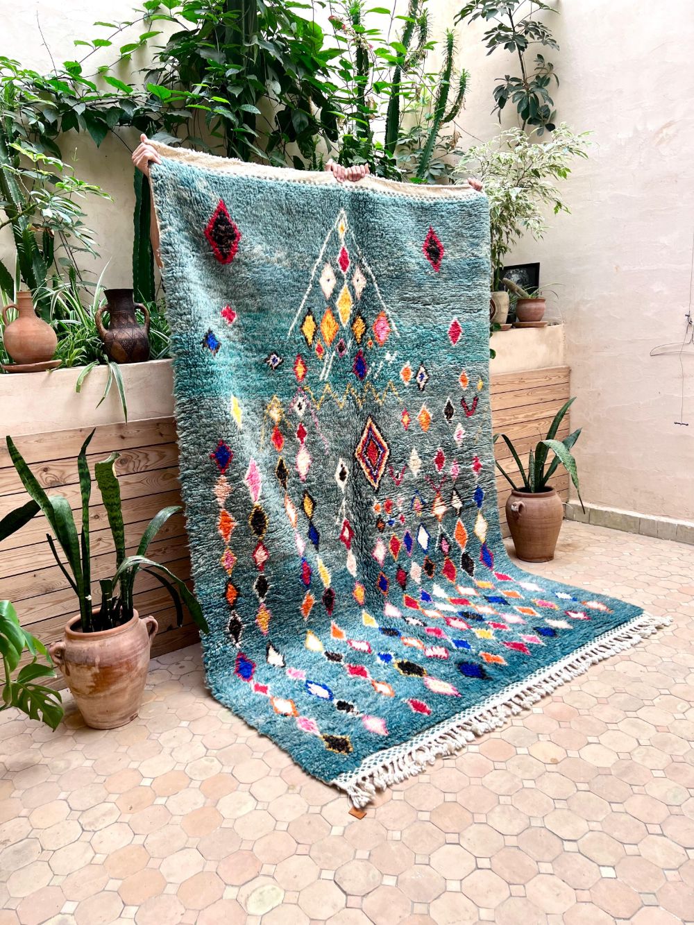 Marokkolainen Metsä-matto 250x160cm